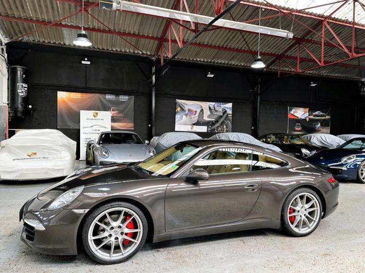 Porsche 991 PORSCHE 991 CARRERA S PDK 3.8 400CV / CHRONO / PSE / 61000KM / SUPERBE Anthracite Brun Metal - 8