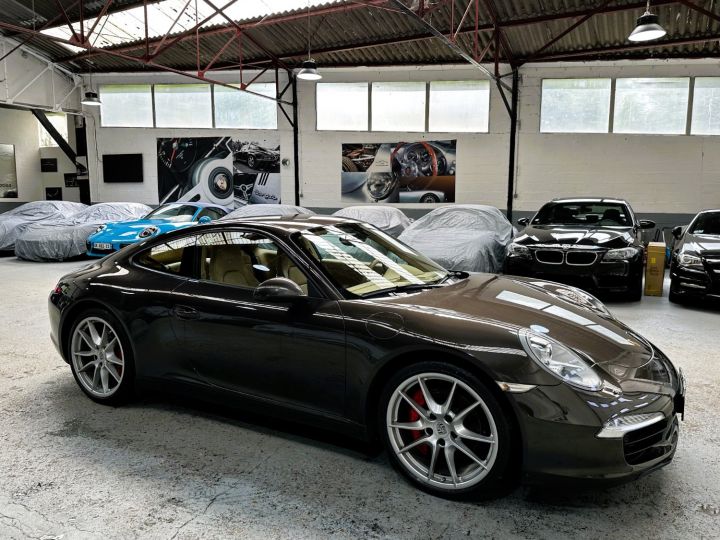 Porsche 991 PORSCHE 991 CARRERA S PDK 3.8 400CV / CHRONO / PSE / 61000KM / SUPERBE Anthracite Brun Metal - 17