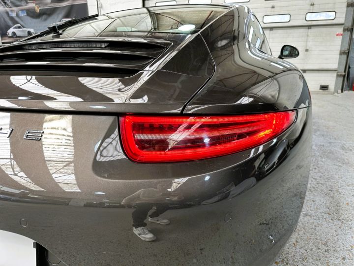 Porsche 991 PORSCHE 991 CARRERA S PDK 3.8 400CV / CHRONO / PSE / 61000KM / SUPERBE Anthracite Brun Metal - 19