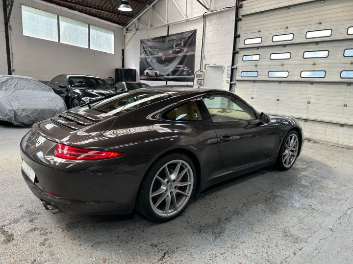 Porsche 991 PORSCHE 991 CARRERA S PDK 3.8 400CV / CHRONO / PSE / 61000KM / SUPERBE Anthracite Brun Metal - 14