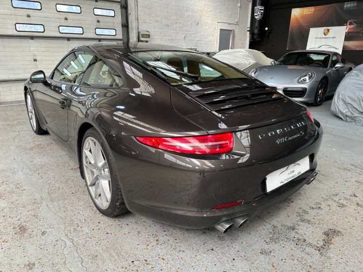 Porsche 991 PORSCHE 991 CARRERA S PDK 3.8 400CV / CHRONO / PSE / 61000KM / SUPERBE Anthracite Brun Metal - 11