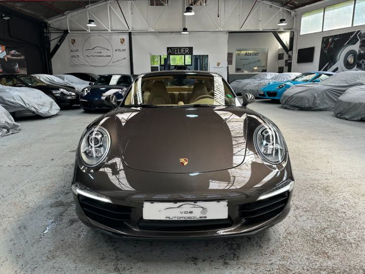 Porsche 991 PORSCHE 991 CARRERA S PDK 3.8 400CV / CHRONO / PSE / 61000KM / SUPERBE Anthracite Brun Metal - 10