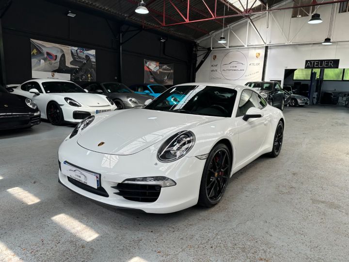 Porsche 991 PORSCHE 991 CARRERA S PDK 3.8 400CV / FRANCE / CHONO / PSE / PDCC /APPROVED MARS 2026 Blanc - 1