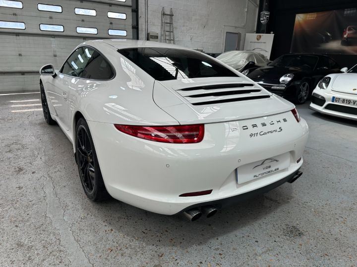 Porsche 991 PORSCHE 991 CARRERA S PDK 3.8 400CV / FRANCE / CHONO / PSE / PDCC /APPROVED MARS 2026 Blanc - 8