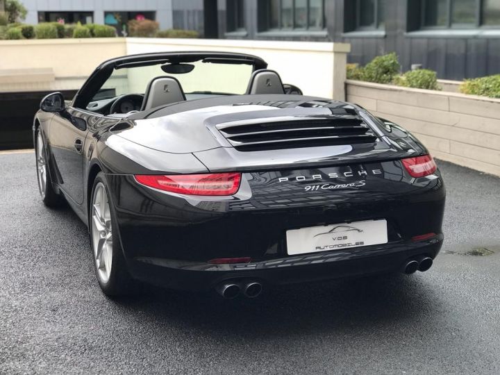 Porsche 991 PORSCHE 991 CARRERA S PDK CABRIOLET / CHRONO /PSE/ 59000 KMS Noir - 5