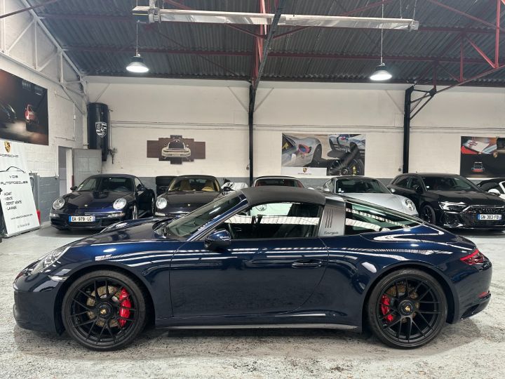 Porsche 991 PORSCHE 991 TARGA 4 GTS 3.0 450CV PDK / APPROVED 08:25 / SUPERBE Bleu Nuit - 14