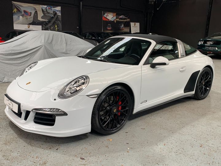 Porsche 991 PORSCHE 991 TARGA 4 GTS 3.8 430CV PDK / ACC / PDLS+ / 59000KMS / APPROVED 07:25 Blanc - 3