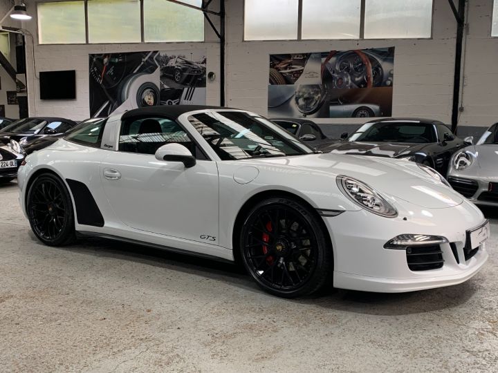 Porsche 991 PORSCHE 991 TARGA 4 GTS 3.8 430CV PDK / ACC / PDLS+ / 59000KMS / APPROVED 07:25 Blanc - 9