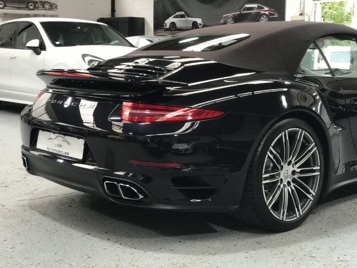 Porsche 991 PORSCHE 991 TURBO CABRIOLET PDK /520CV/ SUPERBE Noir - 18