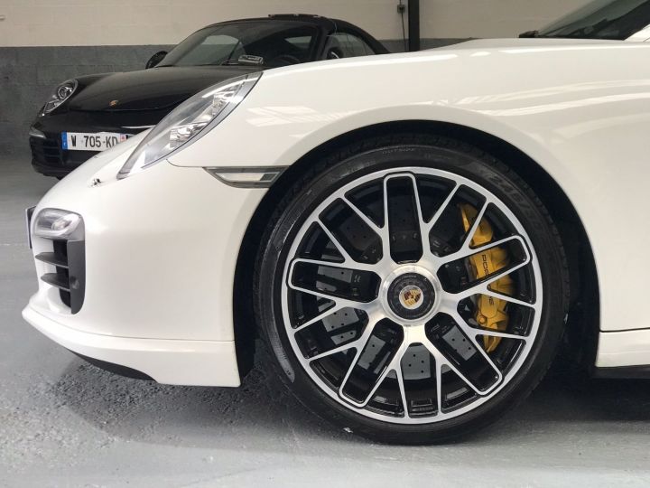 Porsche 991 PORSCHE 991 TURBO S 3.8 560CV PDK CABRIOLET / BLANCHE / FULL CARBONE / A VOIR ! Blanc - 20