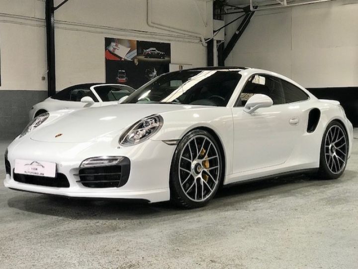 Porsche 991 PORSCHE 991 TURBO S 3.8 560CV PDK / PANO / EXCLUSIF / BURMESTER / 30000 KMS Blanc - 25