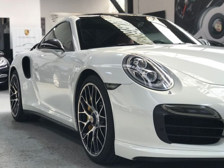 Porsche 991 PORSCHE 991 TURBO S 3.8 560CV PDK / PANO/ SUPERBE Blanc - 10