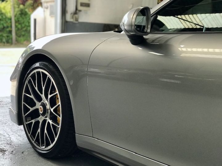 Porsche 991 PORSCHE 991 TURBO S CABRIOLET 3.8 560CV PDK / ARGENT GT / CARBONE / FULL / APPROVED 02:2023 Gris Gt - 20