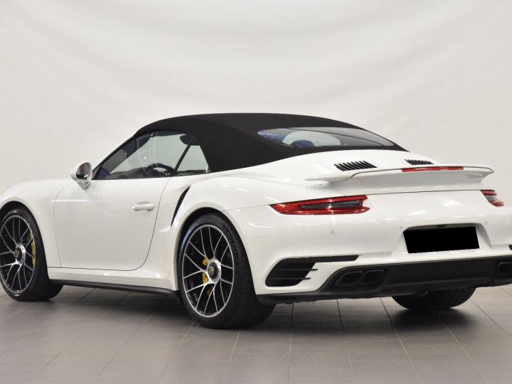 Porsche 991 PORSCHE 991 TURBO S CABRIOLET 3.8 580CV / PDK / 44500 KMS Blanc - 5