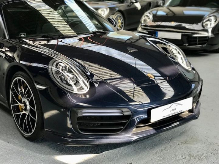 Porsche 991 PORSCHE 991 TURBO S CABRIOLET 580CV MK2 / 33000 KMS / SUPERBE Bleu Nuit - 19