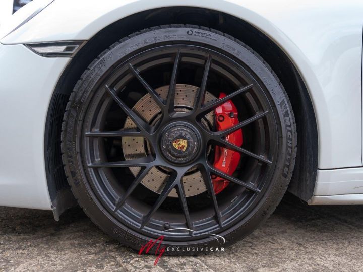 Porsche 991 Targa 4 GTS Phase 2 - 799 €/mois – Pack Sport Chrono – Pack GTS – Roues Arrières Directrices - Echappement Sport – PDLS+ - Garantie 12 Mois Blanc Carrara Métallisé - 10