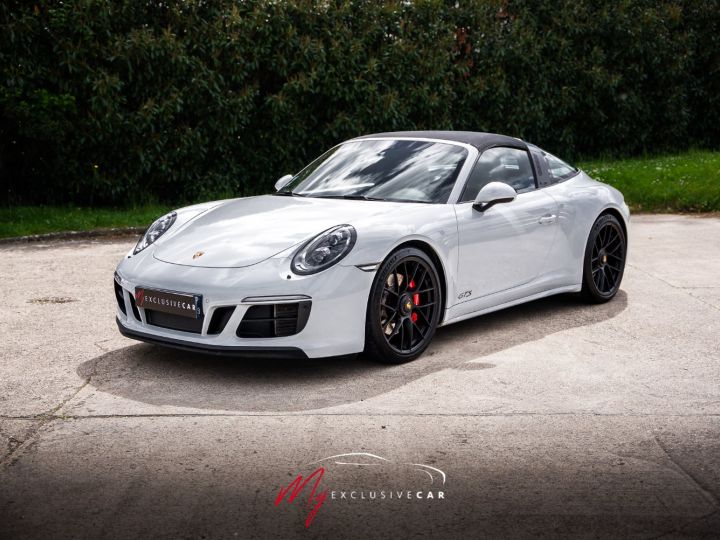 Porsche 991 Targa 4 GTS Phase 2 - 799 €/mois – Pack Sport Chrono – Pack GTS – Roues Arrières Directrices - Echappement Sport – PDLS+ - Garantie 12 Mois Blanc Carrara Métallisé - 1