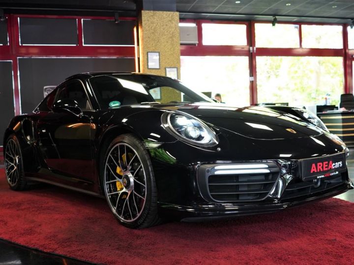 Porsche 991 turbo S LIFT CARBONE BURMESTER TOIT OUVRANT TVA RECUPERABLE GRANTIE 12 MOIS NOIR - 3