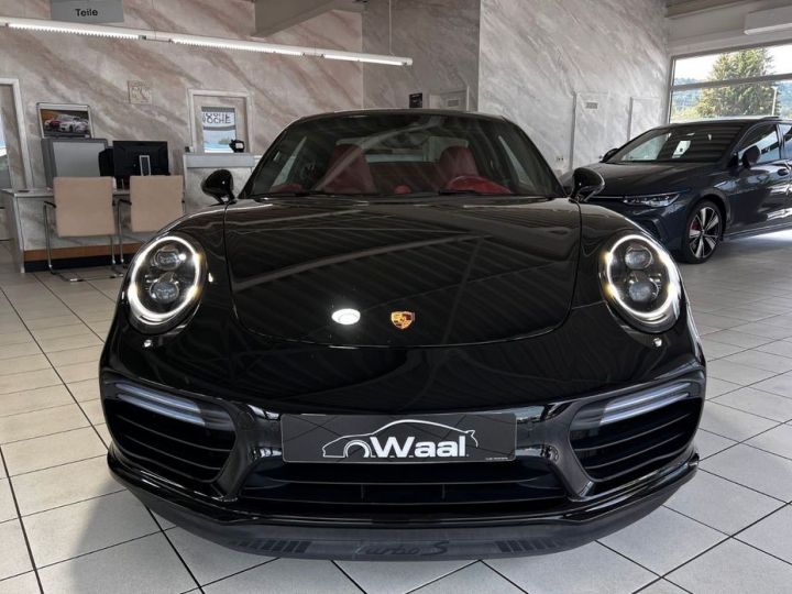 Porsche 991 TURBO S TOIT OUVRANT BURMESTER CUIR ETENDU GARANTIE 12 MOIS TVA RECUPERABLE NOIR - 2