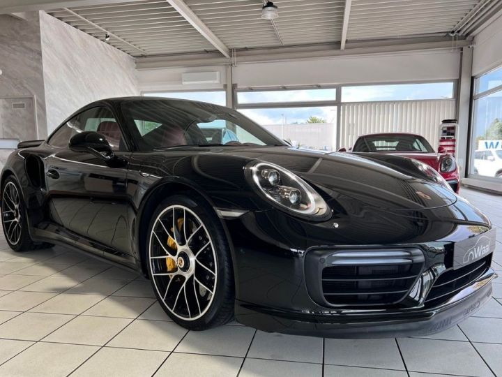 Porsche 991 TURBO S TOIT OUVRANT BURMESTER CUIR ETENDU GARANTIE 12 MOIS TVA RECUPERABLE NOIR - 3