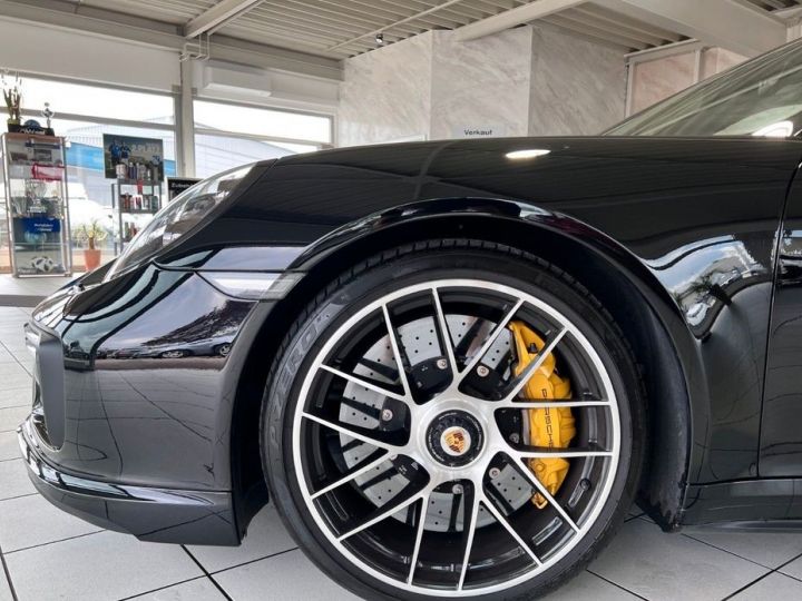 Porsche 991 TURBO S TOIT OUVRANT BURMESTER CUIR ETENDU GARANTIE 12 MOIS TVA RECUPERABLE NOIR - 9