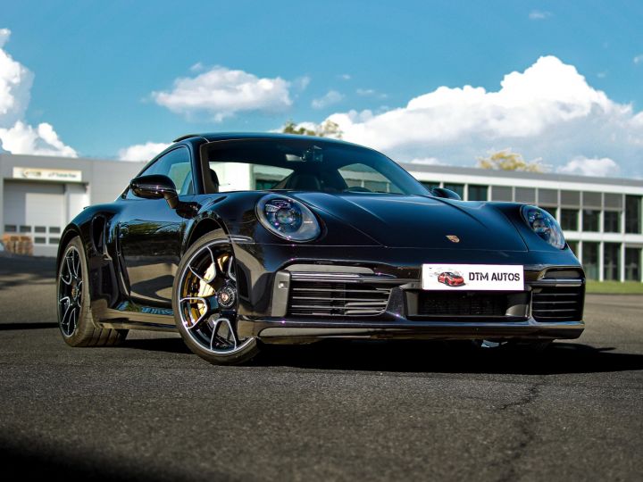 Porsche 992 3.8 L Turbo S 650 ch PDK8 1° MAIN FR Noir intense métallisé - 10