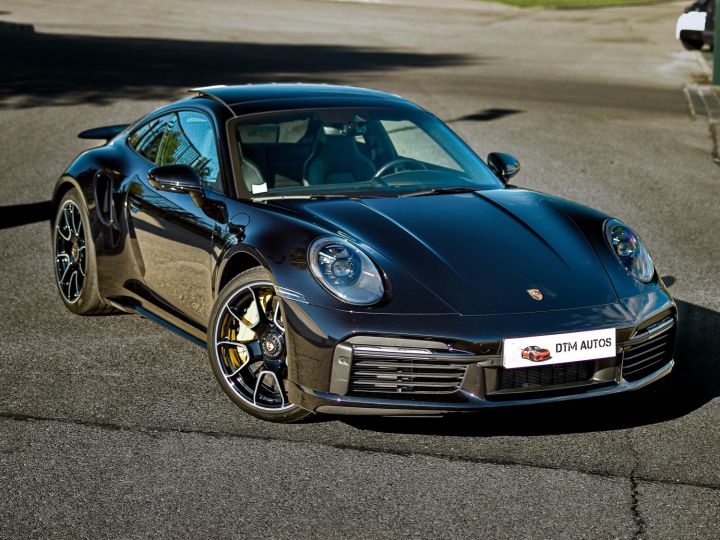 Porsche 992 3.8 L Turbo S 650 ch PDK8 1° MAIN FR Noir intense métallisé - 12