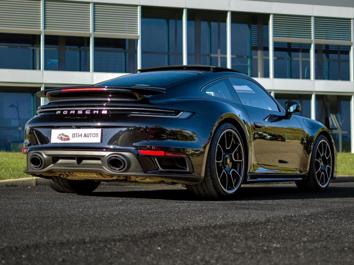 Porsche 992 3.8 L Turbo S 650 ch PDK8 1° MAIN FR Noir intense métallisé - 38