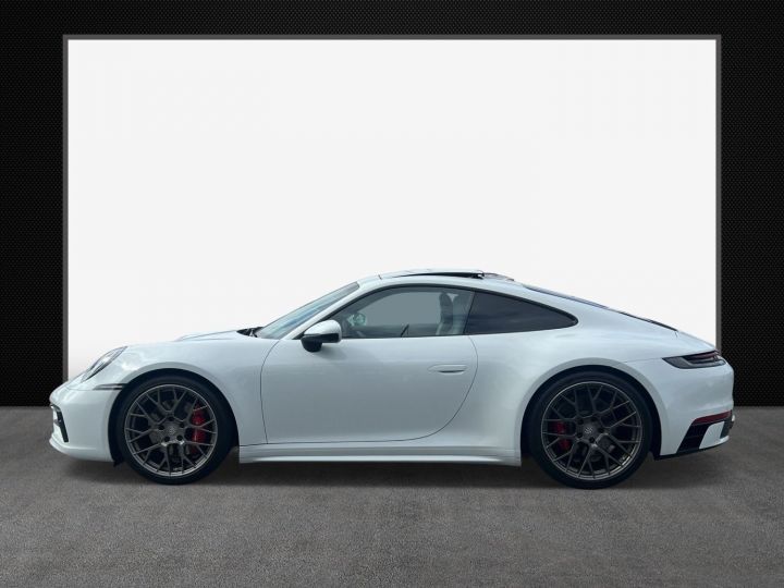 Porsche 992 4S CHRONO SPORT DESIGN 360° DIFFERENTIEL ESSIEU ARRIERE PREMIERE MAIN GARANTIE 12 MOIS BLANC - 3