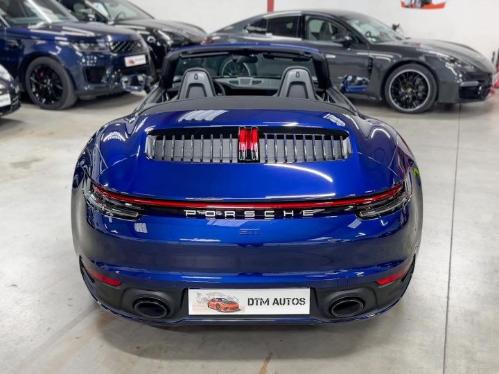 Porsche 992 911 CARRERA 4S CABRIOLET PDK 1° MAIN FR Bleu Gentiane Metal - 43