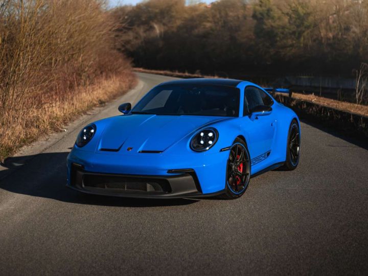 Porsche 992 911 GT3-Shark Blue-Belgian car-Chronos-Lift System Bleu - 4