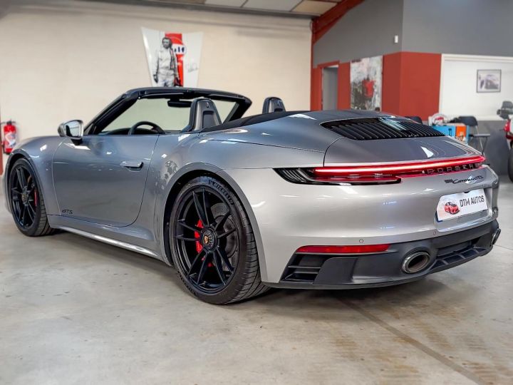 Porsche 992 CARRERA 4 GTS CABRIOLET 3.0L 480 Ch PDK FR TVA Argent Gt Metal - 36