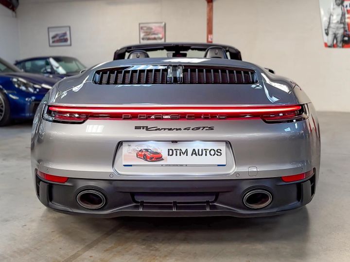 Porsche 992 CARRERA 4 GTS CABRIOLET 3.0L 480 Ch PDK FR TVA Argent Gt Metal - 37