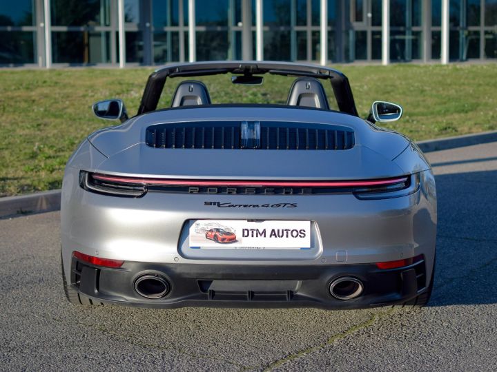 Porsche 992 CARRERA 4 GTS CABRIOLET 3.0L 480 Ch PDK FR TVA Argent Gt Metal - 8