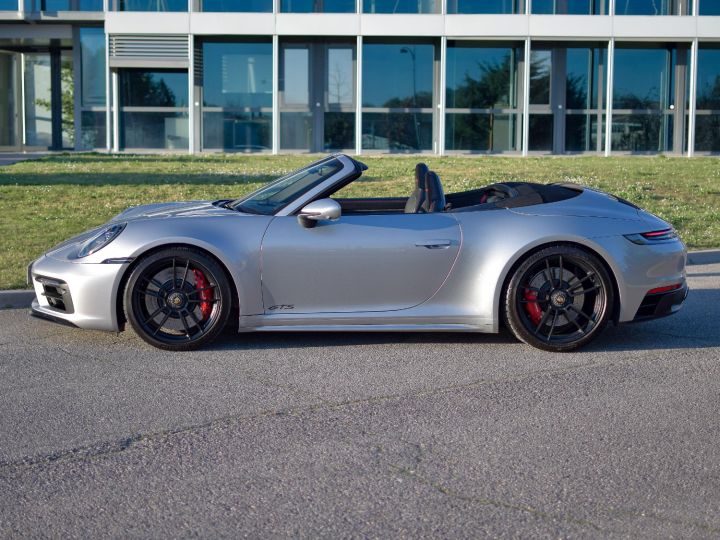 Porsche 992 CARRERA 4 GTS CABRIOLET 3.0L 480 Ch PDK FR TVA Argent Gt Metal - 3