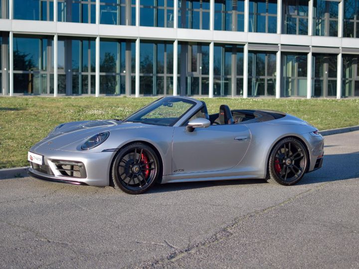 Porsche 992 CARRERA 4 GTS CABRIOLET 3.0L 480 Ch PDK FR TVA Argent Gt Metal - 2