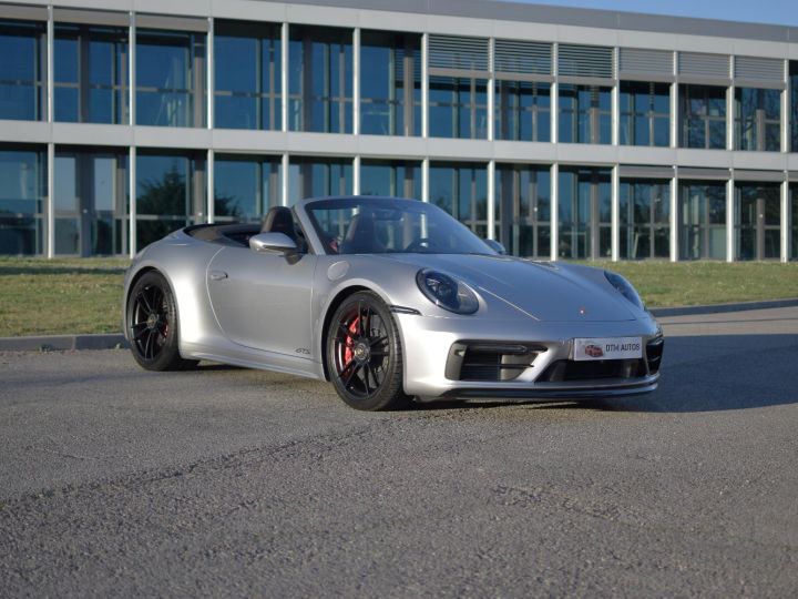 Porsche 992 CARRERA 4 GTS CABRIOLET 3.0L 480 Ch PDK FR TVA Argent Gt Metal - 13