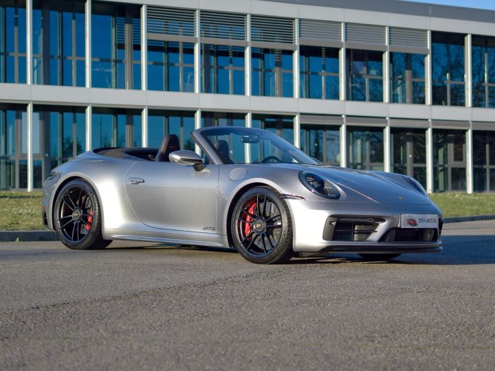 Porsche 992 CARRERA 4 GTS CABRIOLET 3.0L 480 Ch PDK FR TVA Argent Gt Metal - 14