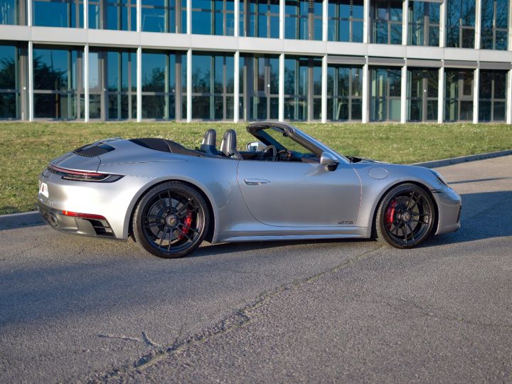 Porsche 992 CARRERA 4 GTS CABRIOLET 3.0L 480 Ch PDK FR TVA Argent Gt Metal - 11