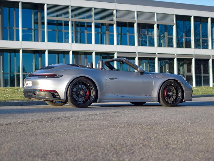 Porsche 992 CARRERA 4 GTS CABRIOLET 3.0L 480 Ch PDK FR TVA Argent Gt Metal - 10