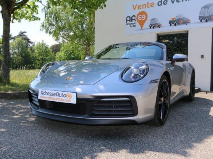 Porsche 992 CARRERA 4S CABRIOLET 450 CV PDK     Essence GRIS ARGENT GT - 4