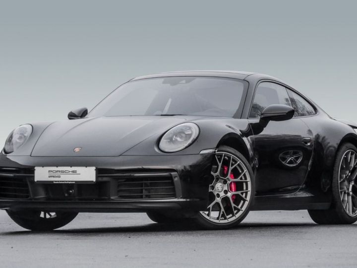 Porsche 992 Carrera 4S / Pack sport chrono / Burmester / Toit ouvrant / Porsche approved noir - 1