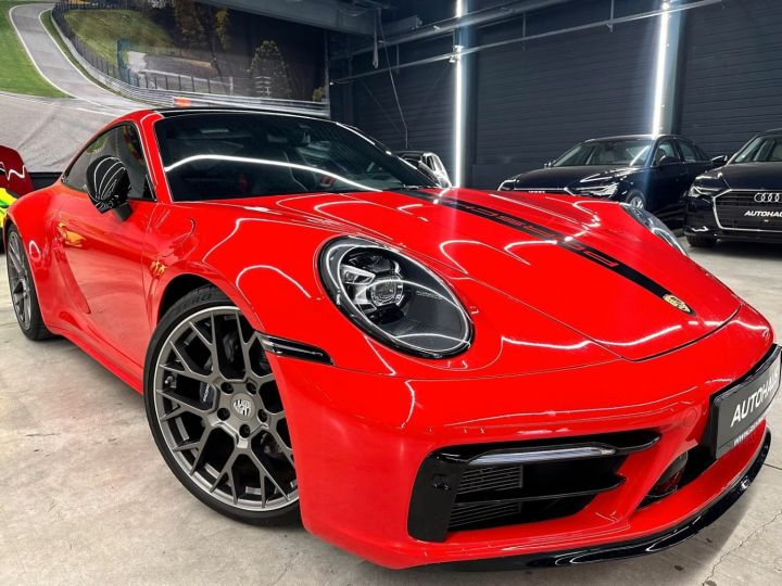 Porsche 992 Carrera Coupé*385ch*Sport Chrono Plus*Garantie ROUGE CARMIN - 1