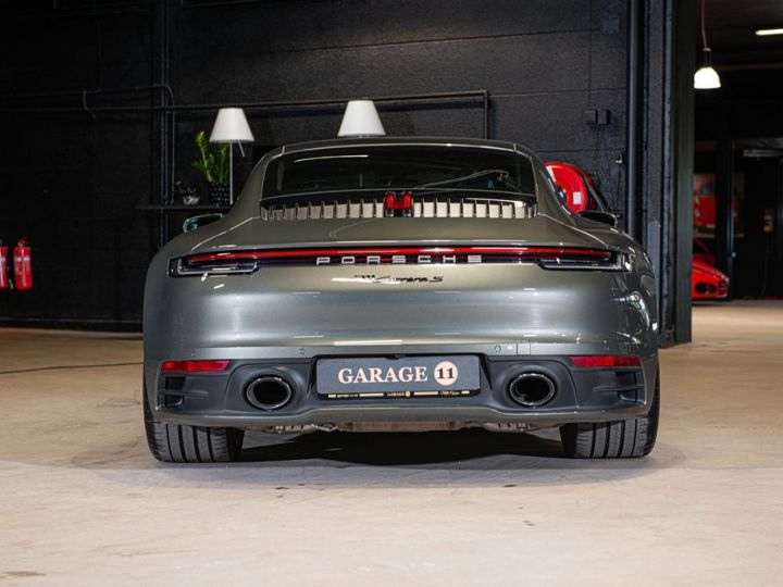 Porsche 992 Carrera S / Echap.Sport / PASM / Garantie 12 mois Vert métallisé - 5