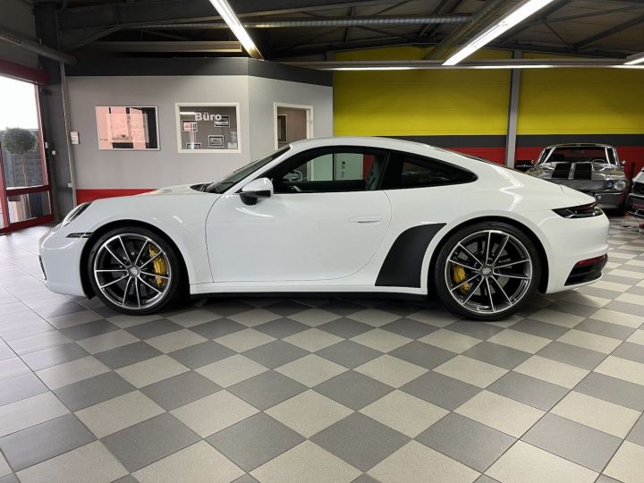 Porsche 992 Coupé S LIFT CHRONO BOSE CERAMIC NIGHT VISION DIRECTION ESSIEU ARRIERE PSE GARANTIE 12 MOIS BLANC - 4