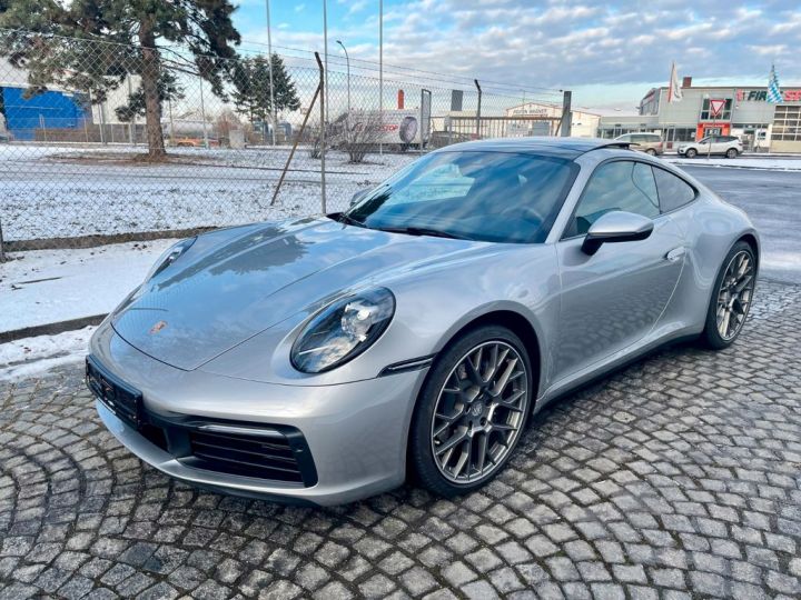 Porsche 992 Echappement sport / Toit pano / 21 / Sièges ventilés / Porsche approved argent - 1