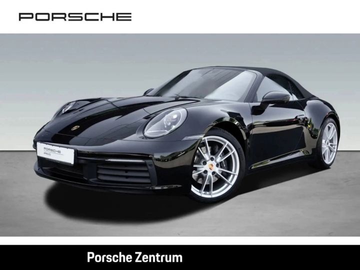 Porsche 992 Porsche 992 911 Carrera 385Ch Cabriolet 1er Main Caméra 360 Alarme / 33 Noir - 1