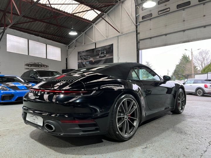 Porsche 992 PORSCHE 992 CARRERA 4S CABRIOLET 3.0 450CV PDK / ACC/PSE / APPROVED 01:25 /19800 KMS Noir - 14