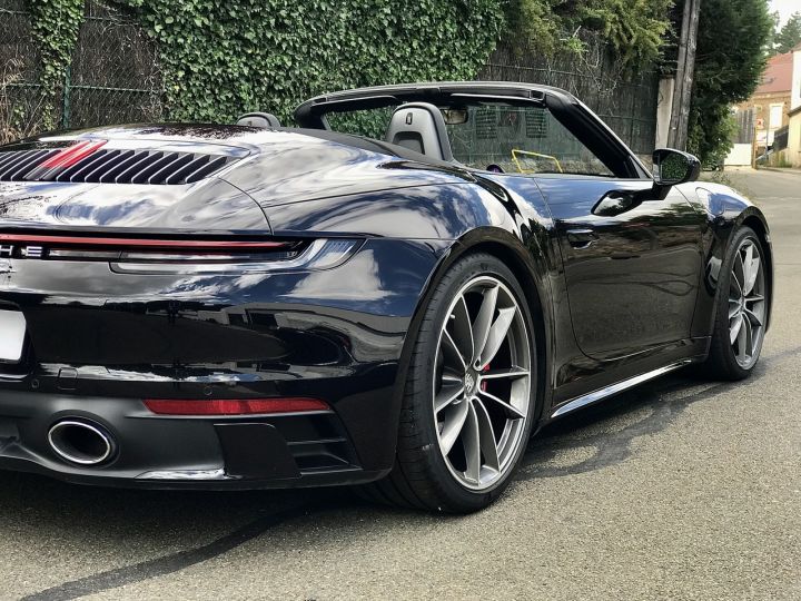 Porsche 992 PORSCHE 992 CARRERA 4S CABRIOLET 3.0 450CV PDK / PACK SPORT DESIGN / 360 / PSE / CHONO / SUPERBE Noir - 16