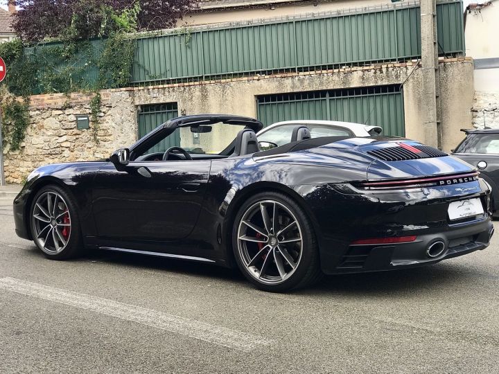 Porsche 992 PORSCHE 992 CARRERA 4S CABRIOLET 3.0 450CV PDK / PACK SPORT DESIGN / 360 / PSE / CHONO / SUPERBE Noir - 22